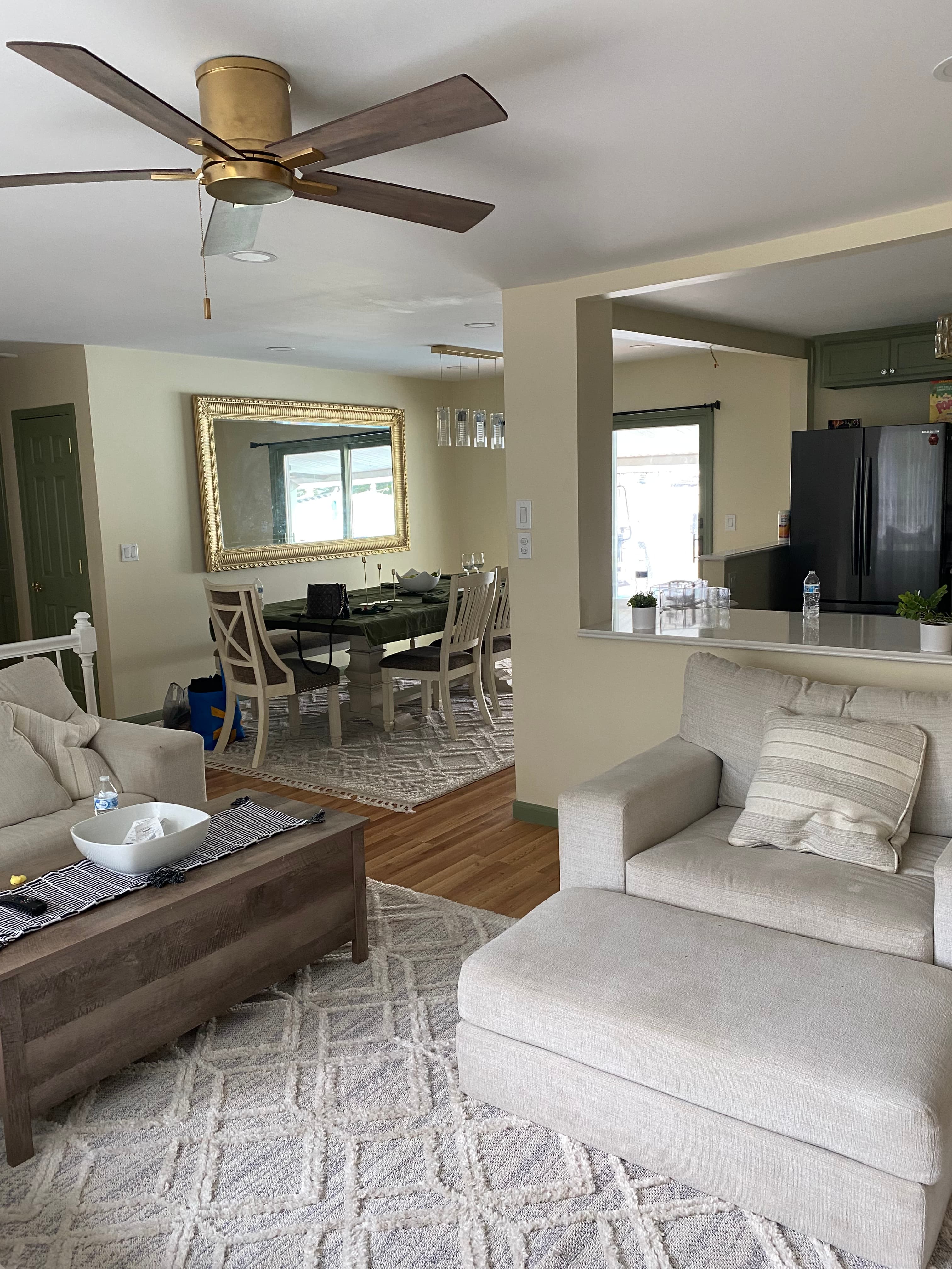 Open Living Area with Clean Walls